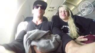 Sinslife – Crazy Couple Public Sex Blow Job On An Airplane!